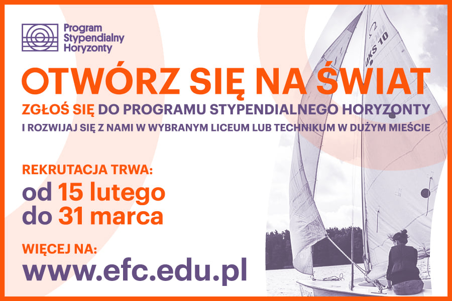 Zgłoś się do programu stypendialnego Horyzont
