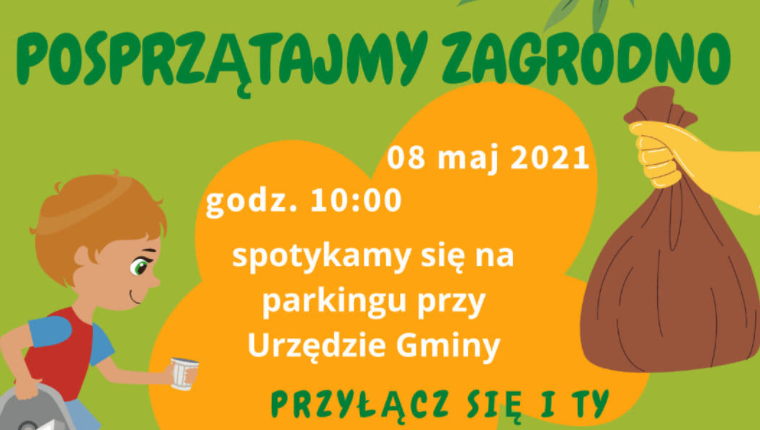 akcja posprzątajmy zagrodno, przyłącz się