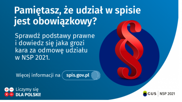 czy pamietasz ze udział w spisie jest obowiązkowy
