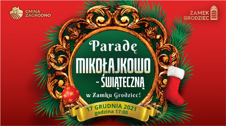 Parada Świąteczno mikołajkowa w zamku grodziec