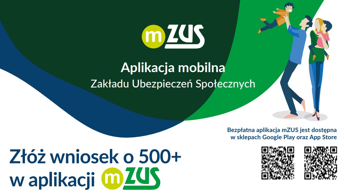 mZUS aplikacja mobilna zakładu ubezpieczeń społecznych