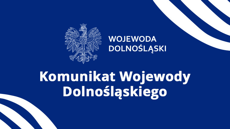 komunikat wojewody dolnośląskiego