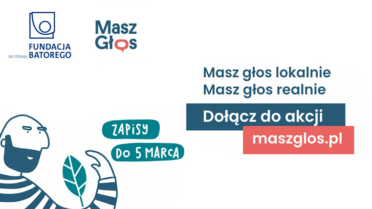 masz głos lokalnie, masz głos realnie. Dołącz do akcji MASZGŁOS.PL